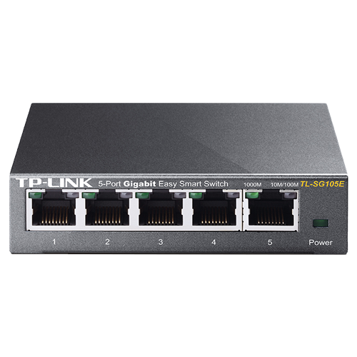 Switch TP-LINK TL-SG105E Gigabit5x RJ45101001000MbpseSmartDesktop metalno kuciste' ( 'TL-SG105E' ) 