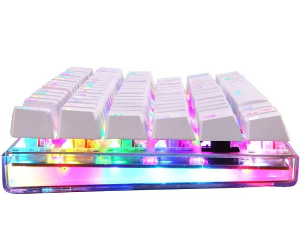 MOTOSPEED K87S bela mehanička tastatura plavi prekidač