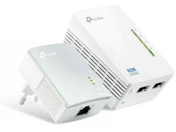 Powerline adapter TP-LINK TL-WPA4220KIT Wi-FiAV600600Mbps300MbpsHomePlug AVWPA4220-PA4010300' ( 'TL-WPA4220 KIT' ) 