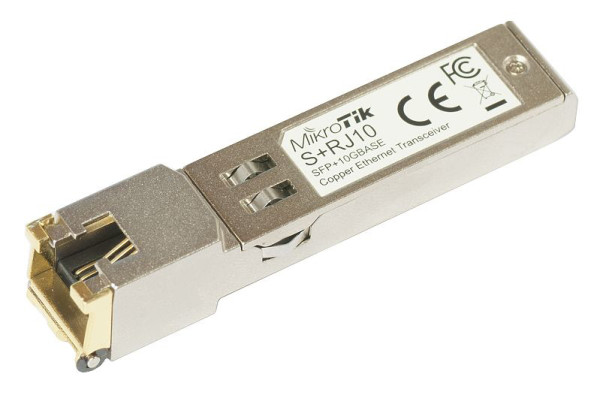 Mikrotik S+RJ10 SFP+ modul RJ45 10Gbps do 200m ( 1820 )