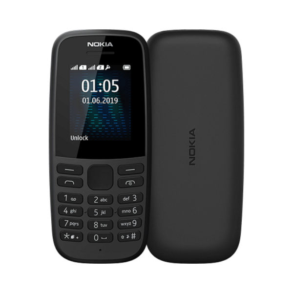 Mobilni telefon Nokia 105 2019 1.77'' DS 4MB/4MB crni