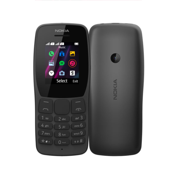 Mobilni telefon Nokia 110 2019 1.77'' DS 4MB/4MB crni