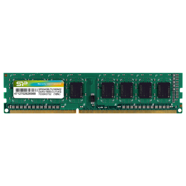 RAM DDR3 SiliconPower 4GB 1600 SP004GBLTU160N02