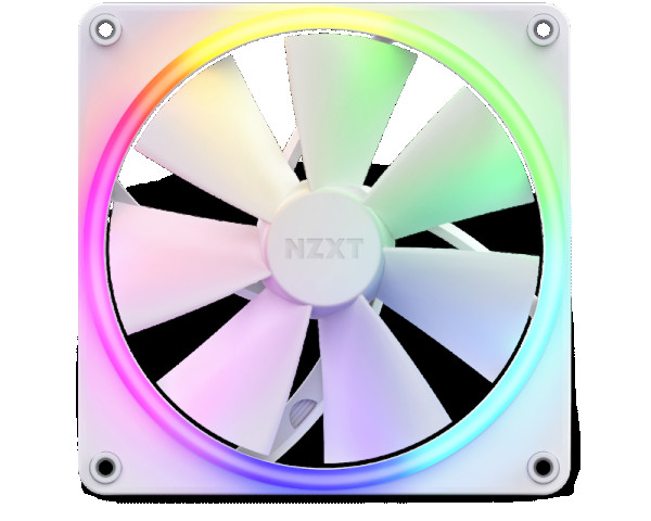 NZXT F140 RGB 140mm ventilator beli (RF-R14SF-W1)