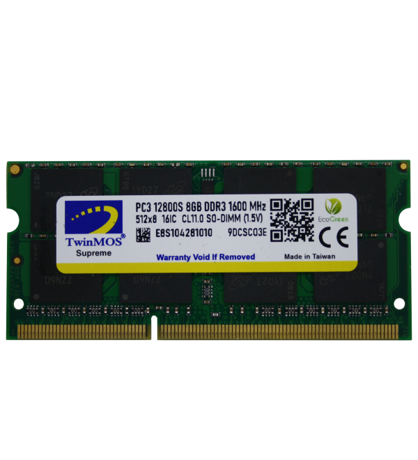 RAM SODIMM DDR3 4GB 1600MHz TwinMOS MDD32GB1600N