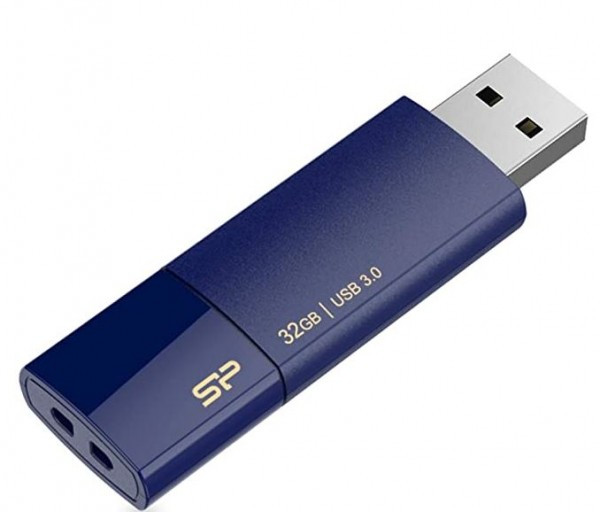 Flash Drive Silicon Power 32GB Blaze B05 USB3.2 SP032GBUF3B05V1D Deep Blue