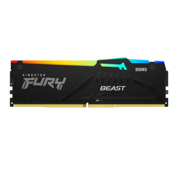 RAM DDR5 8GB 5200MTs Kingston Fury Beast RGB 1.25V KF552C40BBA-8