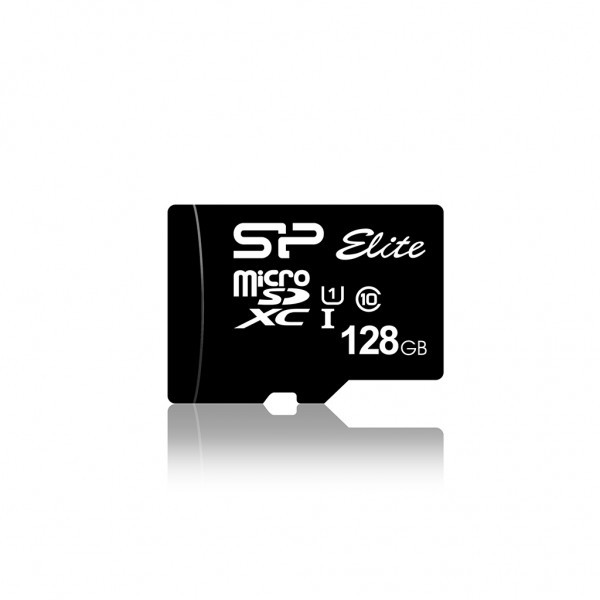 MicroSDHCSDXC Elite Silicon Power 128GB Class10 SP128GBSTXBU1V10SP