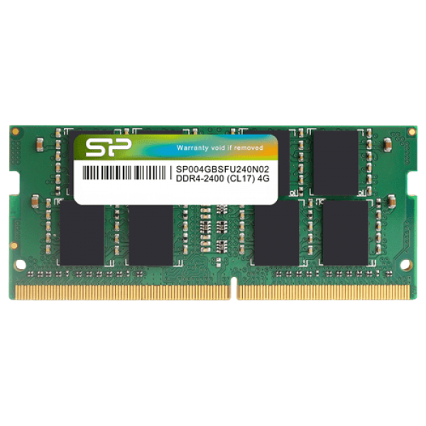 RAM SODIMM Silicon Power DDR4 4GB 2400MHz SP004GBSFU240N02