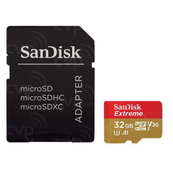 Memorijska kartica SanDisk SDHC 32GB Extreme micro cl10 U3+/v30 UHS-I+ adapter