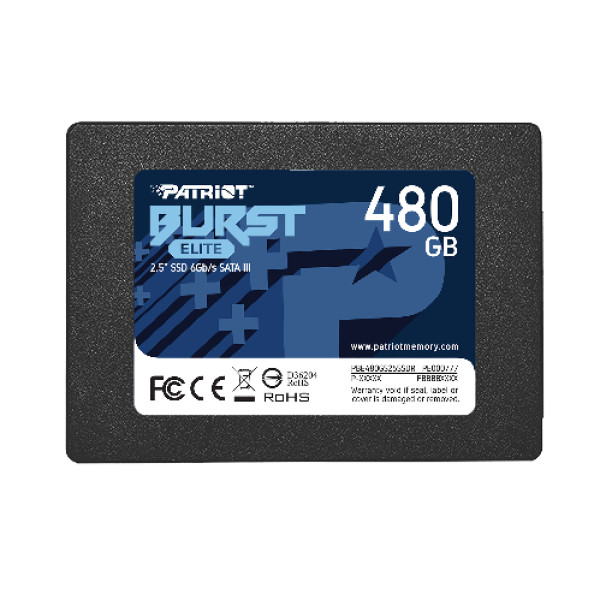 SSD 2.5 SATA3 6Gb/s 480GB Patriot Burst Elite 450MBs/320MBs PBE480GS25SSDR