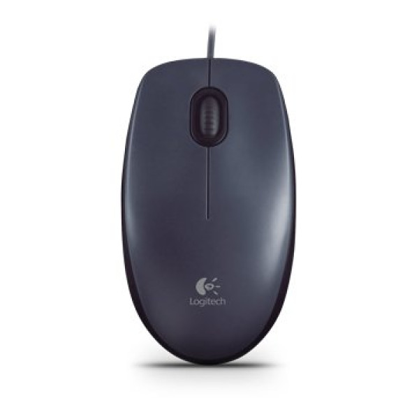 LOGITECH M90 Corded Mouse - GREY - USB - EWR2 ( 910-001793 ) 