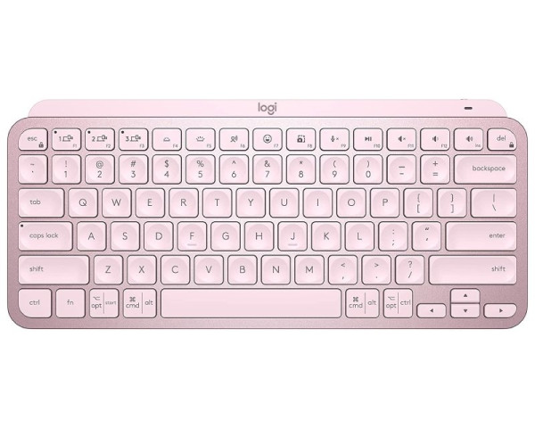 LOGITECH MX Keys Mini Wireless Illuminated tastatura roze US