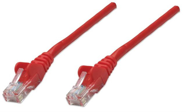 Kabl Intellinet Patch, Cat6 compatible, UUTP, 0.5m, crveni 342131