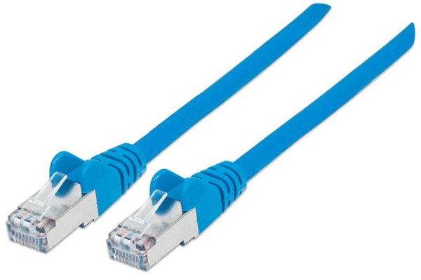 Kabl Intellinet Patch, Cat6 certified, UUTP, 1m, plavi 738736