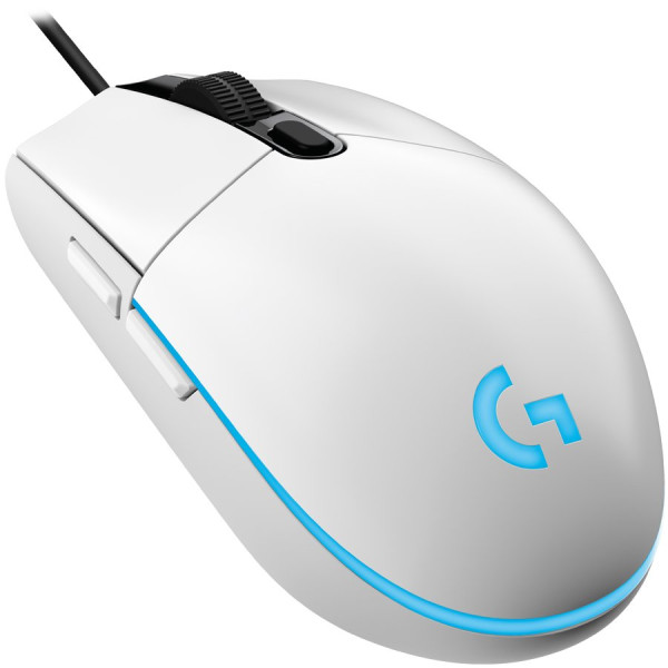 LOGITECH G203 LIGHTSYNC Gaming Mouse - WHITE - EMEA ( 910-005797 ) 