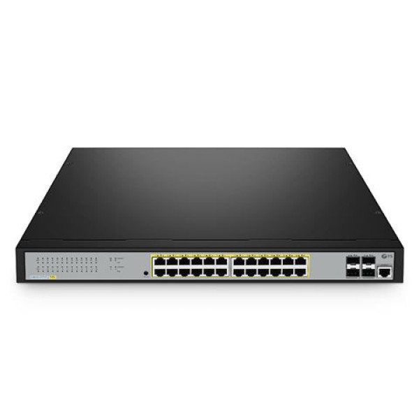 NET FS Gb L2+ S2805S-24TF-P, PoE 4x1Gb SFP 370W Upravljivi