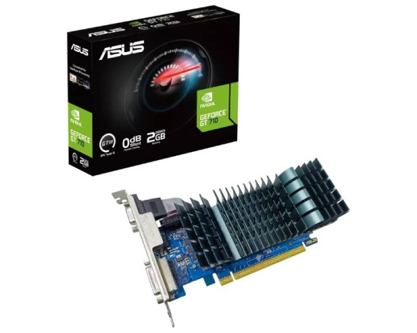 ASUS nVidia GeForce GT 710 2GB 64bit GT710-SL-2GD3-BRK-EVO