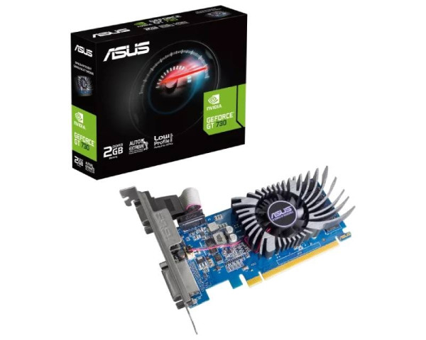 ASUS nVidia GeForce GT 730 2GB 64bit GT730-2GD3-BRK-EVO