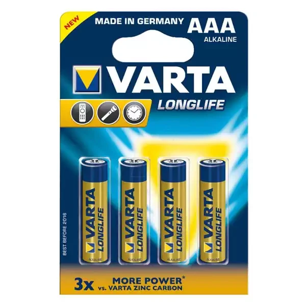 Baterija Varta LR3 Longlife AAA, nepunjiva