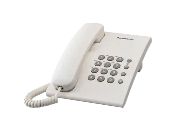 Stoni telefon Panasonic KX-TS500FXW Beli