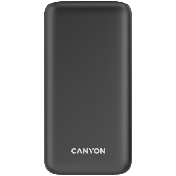 CANYON Power bank 30000mAh Li-poly battery, Input Micro: DC5V2A, 9V2A Input Type c PD :DC5V3A, 9V2A Output Type C PD:5V3A,9V2.2A,12V1.5AOut