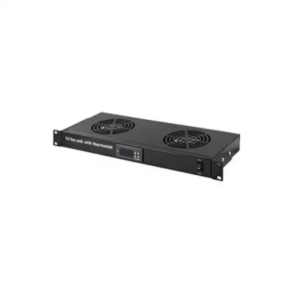Ventilator panel 191U sa 2 ventilatora sa digitalnim kontrolerom Mirsan MR.FAN2DT.01 Crni