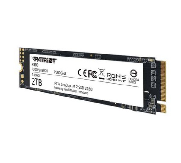 Patriot SSD P300 M.2 PCIe Gen 3 x4 128GB P300P128GM28 ( 4356 )