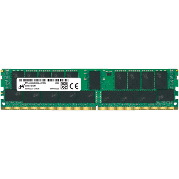 Micron DDR4 RDIMM 32GB 2Rx4 3200 CL22 (8Gbit) (Single Pack), EAN: 649528929310 ( MTA36ASF4G72PZ-3G2R ) 