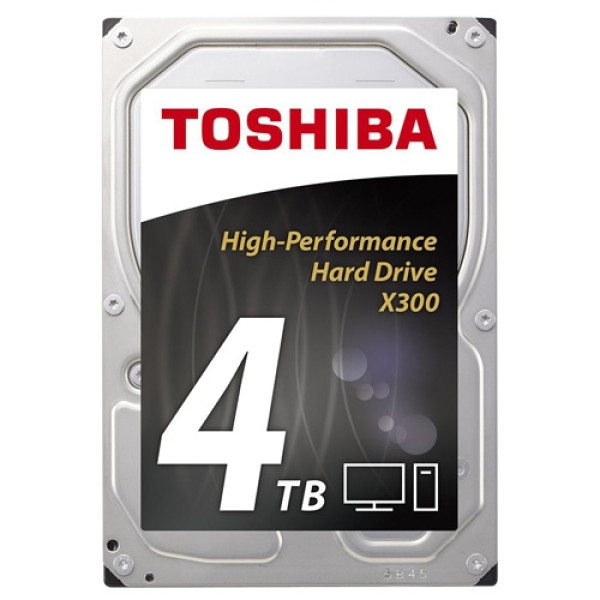 HDD TOSHIBA 4TB HDWE140UZSVA SATA3 128MB X300