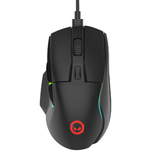 LORGAR Jetter 357, gaming mouse, Optical Gaming Mouse with 6 programmable buttons, Pixart ATG4090 sensor, DPI can be up to 8000, 30 million