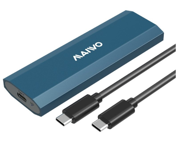 MAIWO Externo Kućište USB-C 3.1 na M.2 NVMeSATA aluminium, K1690