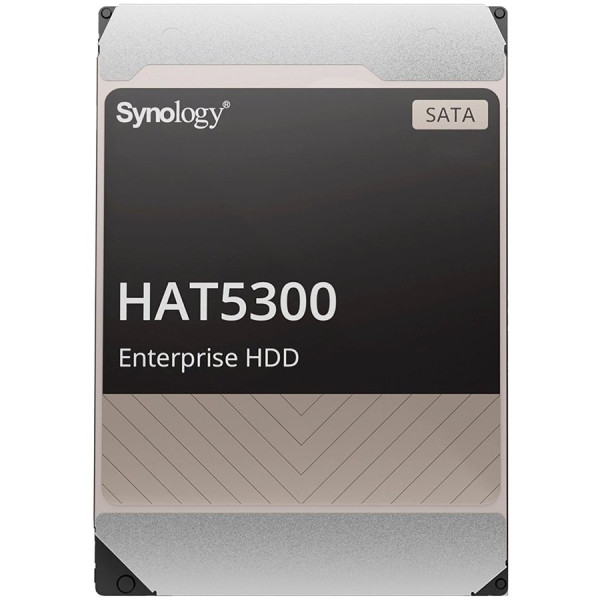 Synology HAT5300-16T 16TB 3.5'' Enterprise HDD, 7.200 rpm, Buffer size : 512 MiB, SATA 6 Gbs, MTTF 2.5M hours, 5 year warranty ( HAT5300-16T