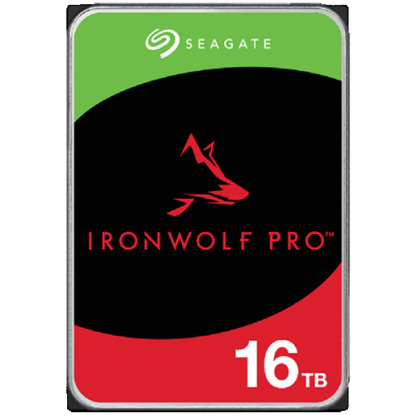 SEAGATE HDD Ironwolf pro NAS (3.516TBSATArmp 7200) ( ST16000NT001 ) 