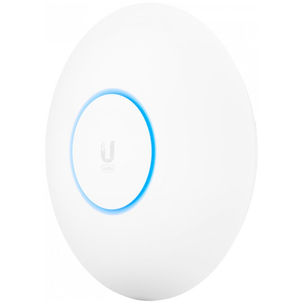 Ubiquiti Powerful, ceiling-mounted WiFi 6E access point designed to provide seamless, multi-band coverage within high-density client enviro