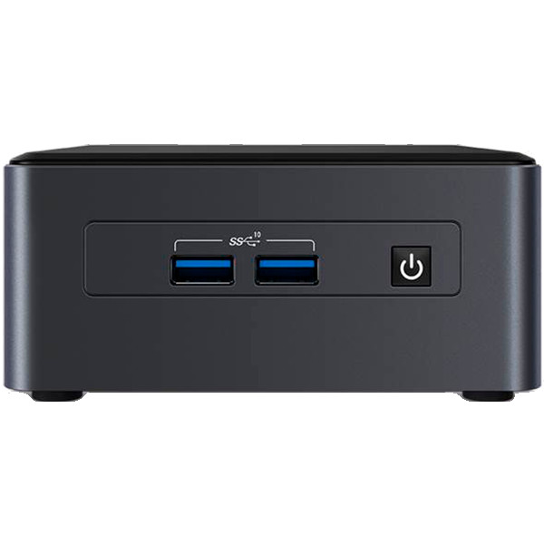 Intel® NUC 11 Pro Kit NUC11TNHi5, EU cord, i5 Processor with Irix Xe graphics, dual M.2 slot, 2.5'' SATA slot, 2xHDMI, 2x Thunderbolt 4 (USB