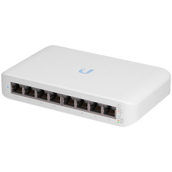 UniFi Low-cost Desktop 8Port Gigabit Switch with POE ( USW-LITE-8-POE-EU ) 