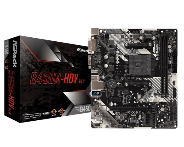 ASROCK B450M-HDV R4.0