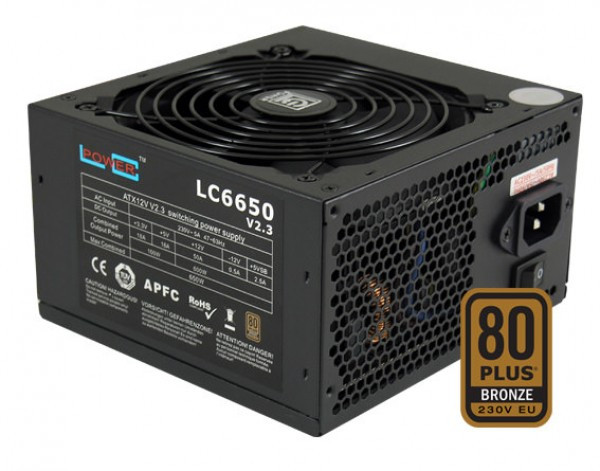 Napajanje 650W LC Power LC6650 V2.3 80PLUS Bronze