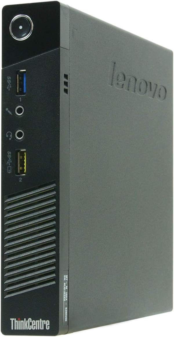 PC LENOVO M93 TINY i5-4590T4GB256GB NEWWin8Pro UPG Win10Pro ref.