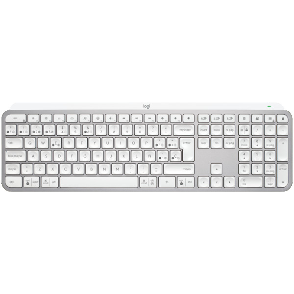 LOGITECH MX Keys S Bluetooth Illuminated Keyboard - PALE GREY - US INTL ( 920-011588 ) 
