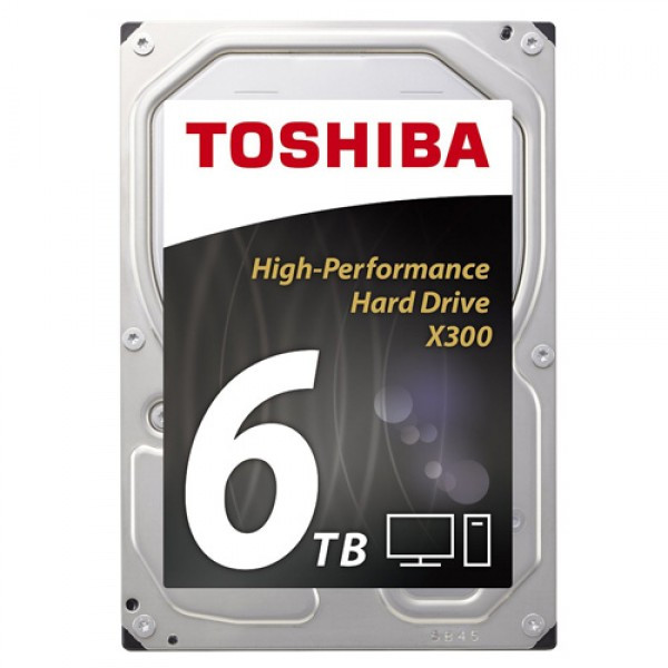 HDD TOSHIBA 6TB HDWE160UZSVA SATA3 7200 128MB X300