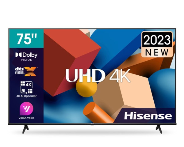 HISENSE 75'' 75A6K LED 4K UHD Smart TV