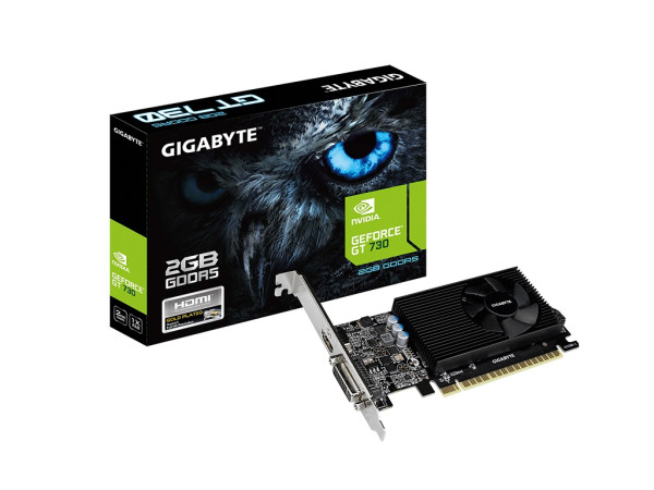 Gigabyte VGA NVD GT 730 2GB DDR5 128bit GV-N730D5-2GL' ( 'GV-N730D5-2GL' ) 