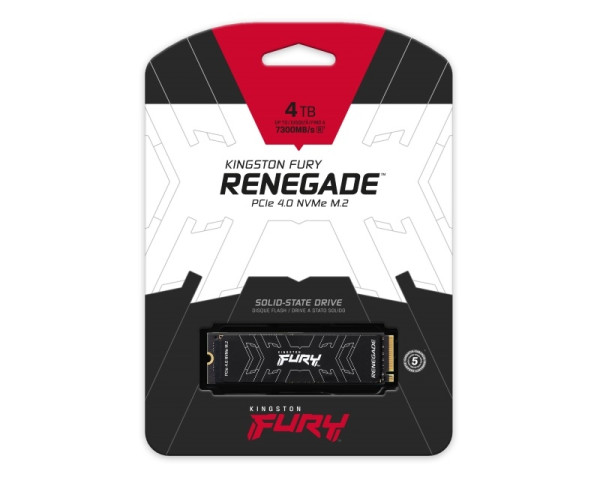 KINGSTON 4TB M.2 NVMe SFYRD4000G SSD FURY Renegade