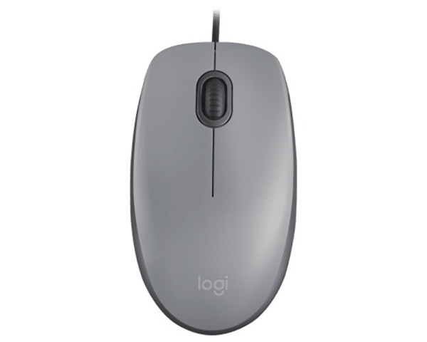 LOGITECH M110 Silent Optical sivi miš