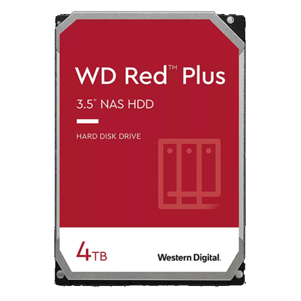 HDD WD 4TB WD40EFZX CMR SATA3 128MB 5400rpm Red Plus