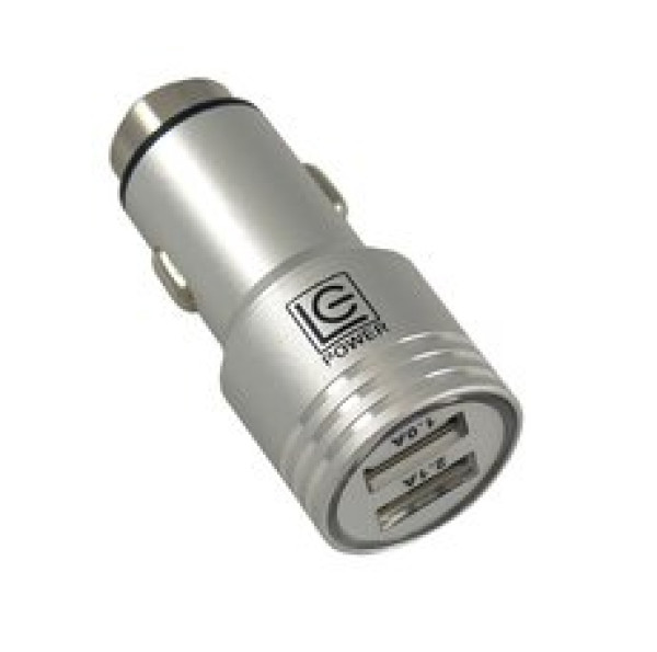 Adapter LC Power LC-USB-CAR-ALU