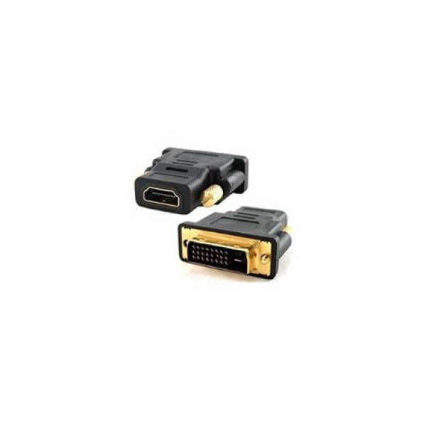 Adapter E-Green DVI-I (24+5) Dual Link (M) - HDMI (F) crni