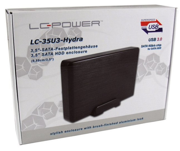 HDD Rack LC Power 3.5'' LC-35U3-Hydra SATA USB3.0
